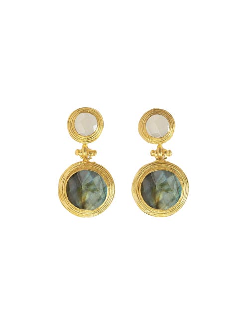 Ottoman Hands Lilis Drop Earrings in Brass at Nordstrom
