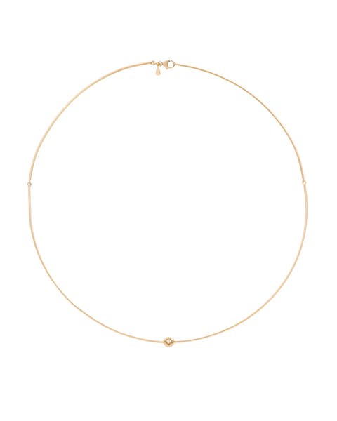 Moon Necklace Diamond