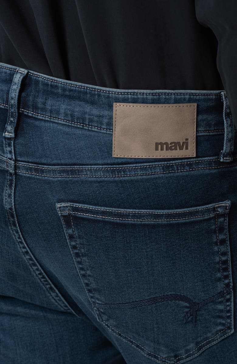 Mavi Jeans Matt Relaxed Straight Leg Stretch Jeans, Alternate, color, Deep Used Supermove