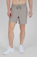 90 DEGREE BY REFLEX Madras Power 7-Inch Shorts