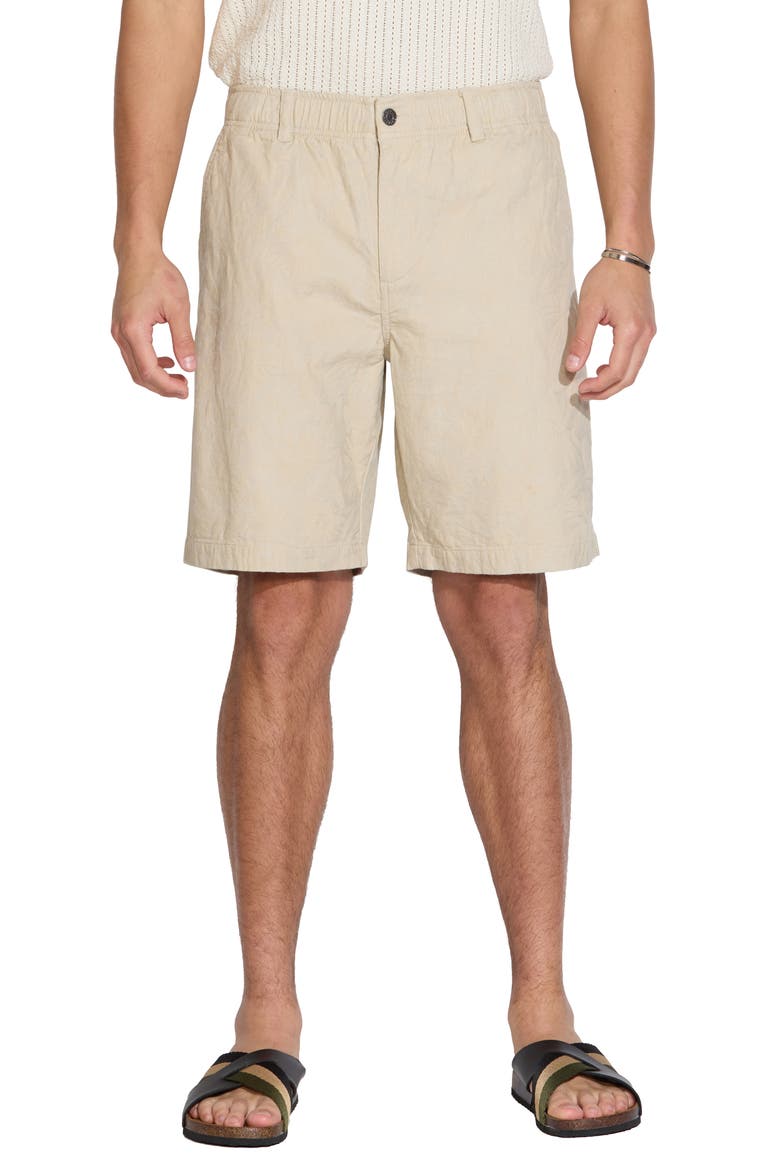 Matt Relaxed Fit Jacquard Shorts, Main, color, BEIGE