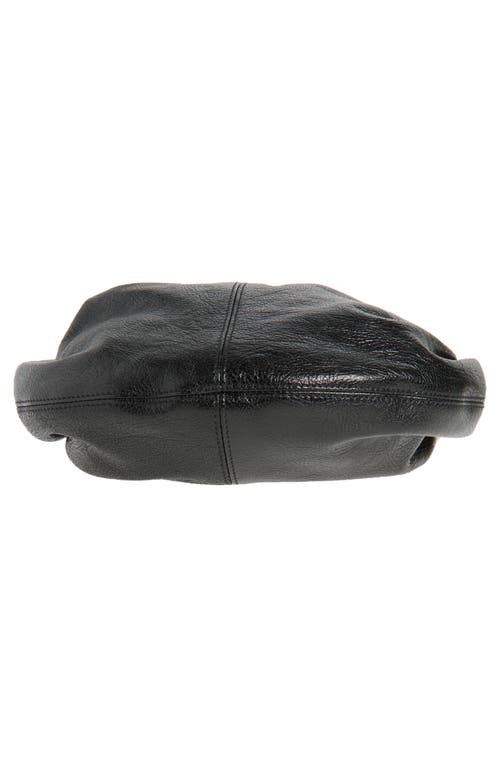 Chloé Mini Bracelet Leather Hobo Bag In Black