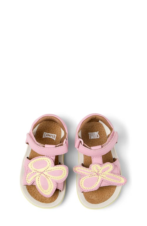 Camper Kids' Twins Mismatch Sandal In Pink Multi