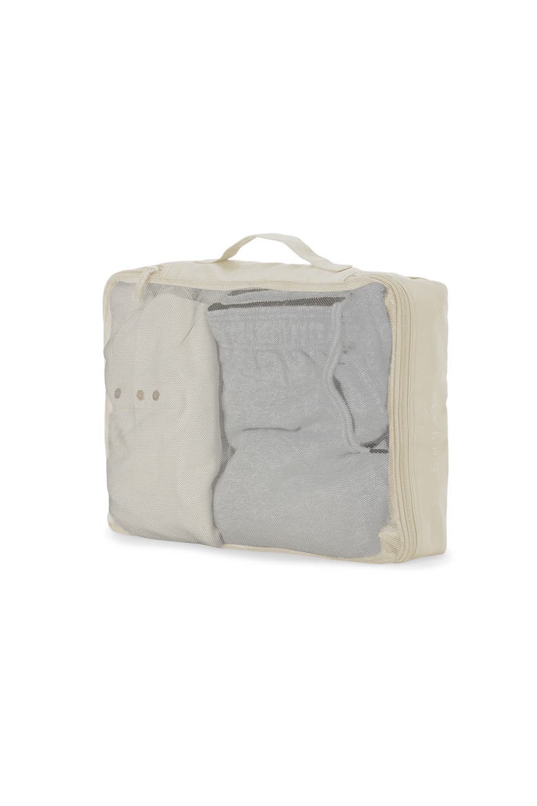 Packing Cubes 3-Piece Set, Alternate, color, White