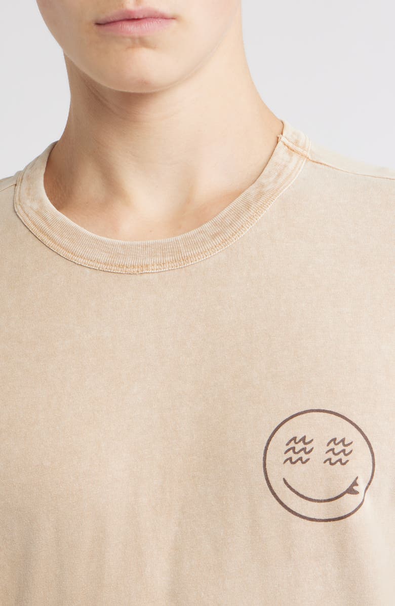 Threads 4 Thought Forest Graphic Mineral Wash Long Sleeve T-Shirt, Alternate, color, Chai