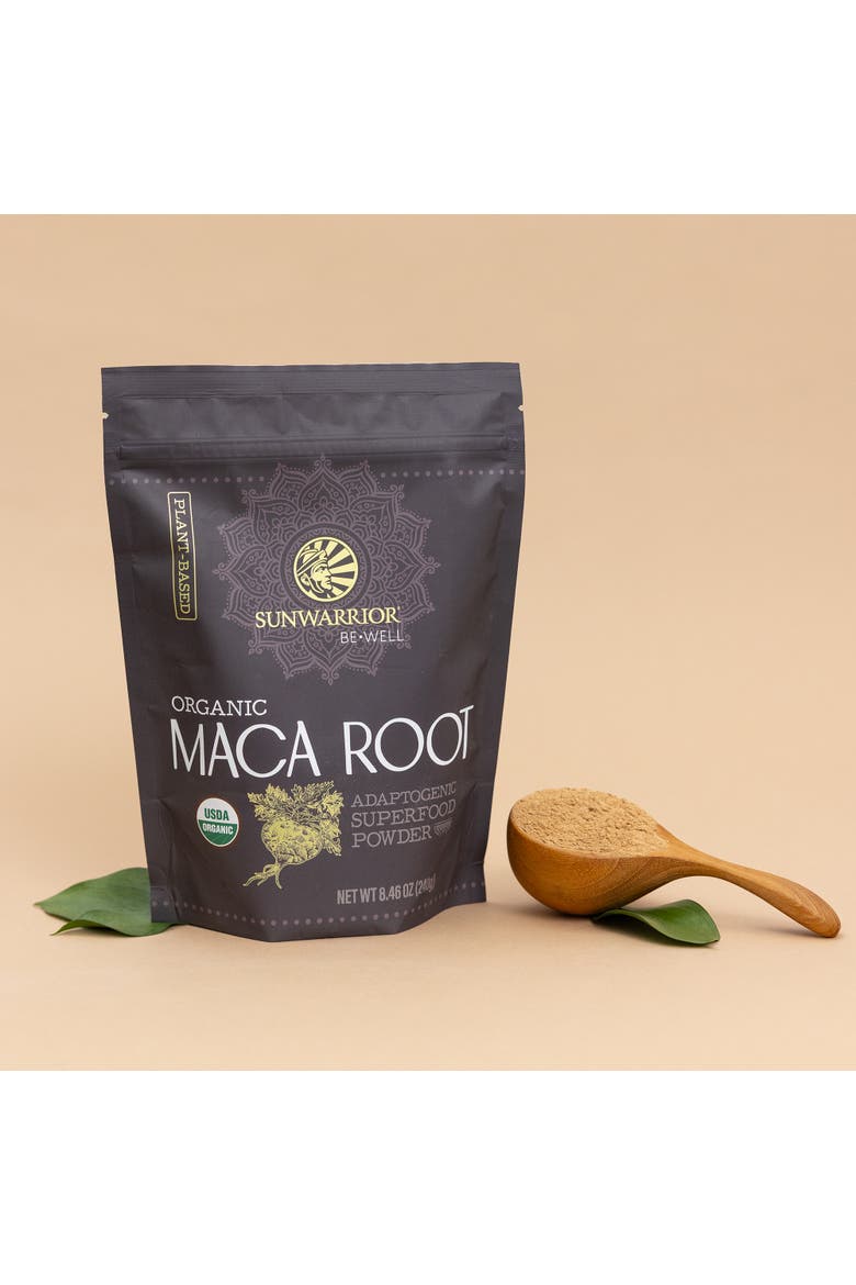 Organic Be Well Maca Powder, 240g Pouch, Alternate, color, No Color