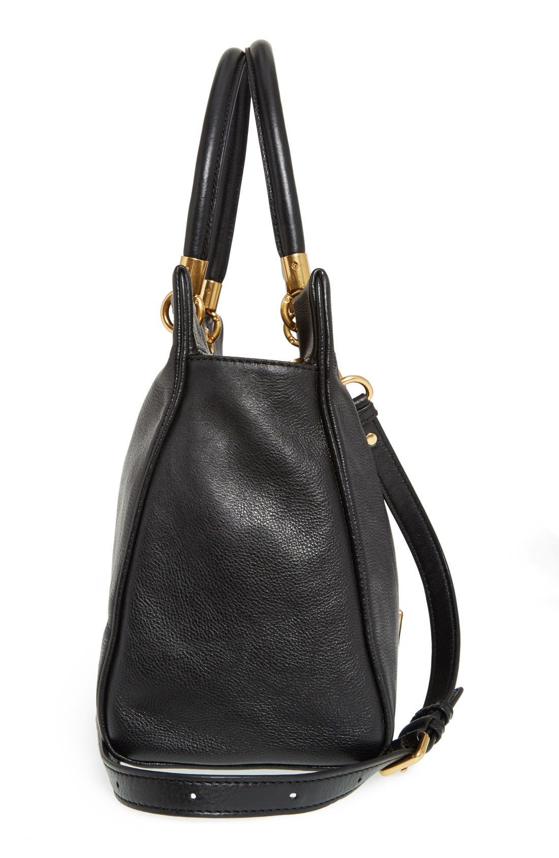 MARC BY MARC JACOBS 'Too Hot to Handle' Tote, Alternate, color, BLACK