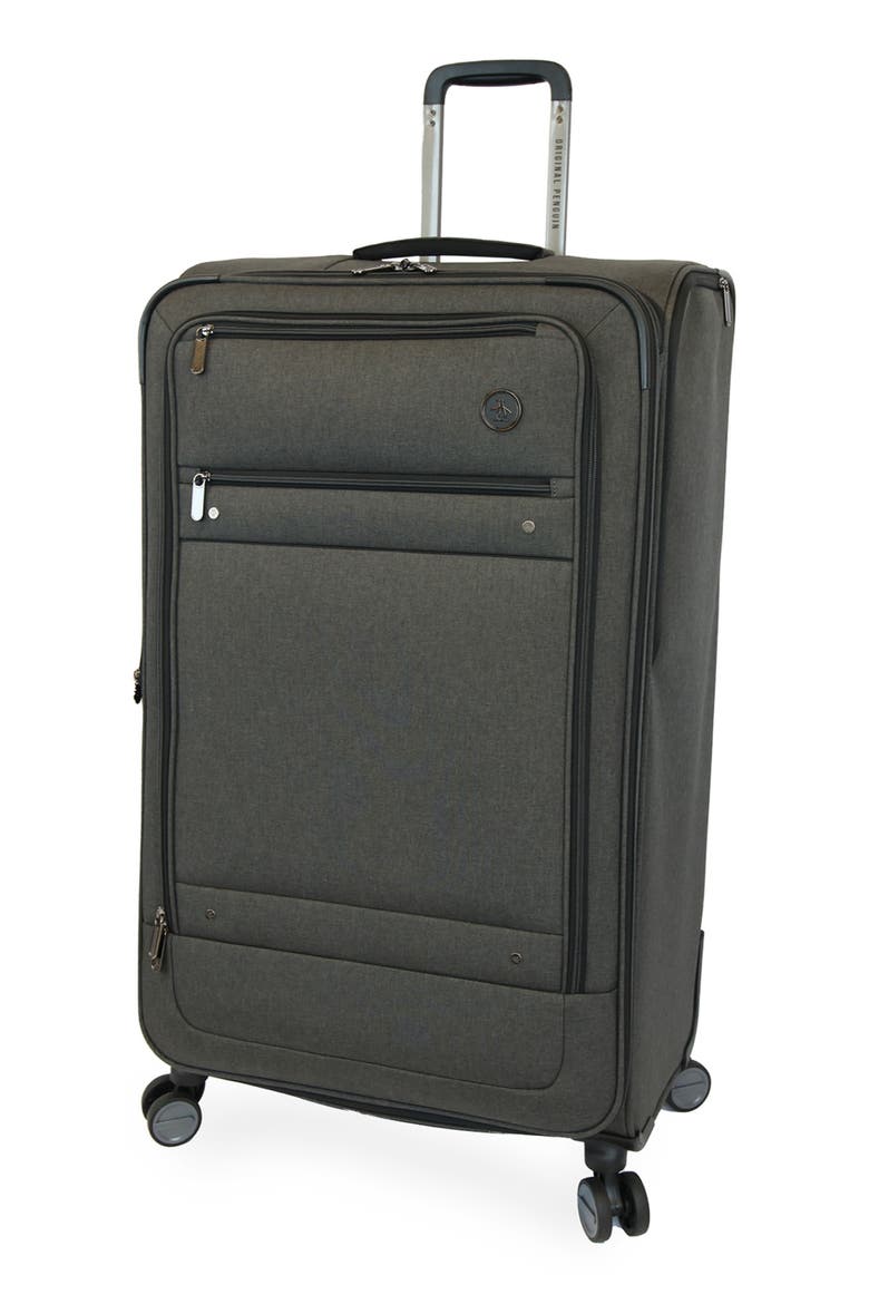 Havenport XL 3-Piece Softside Luggage Set, Alternate, color, BLACK CROSSHATCH