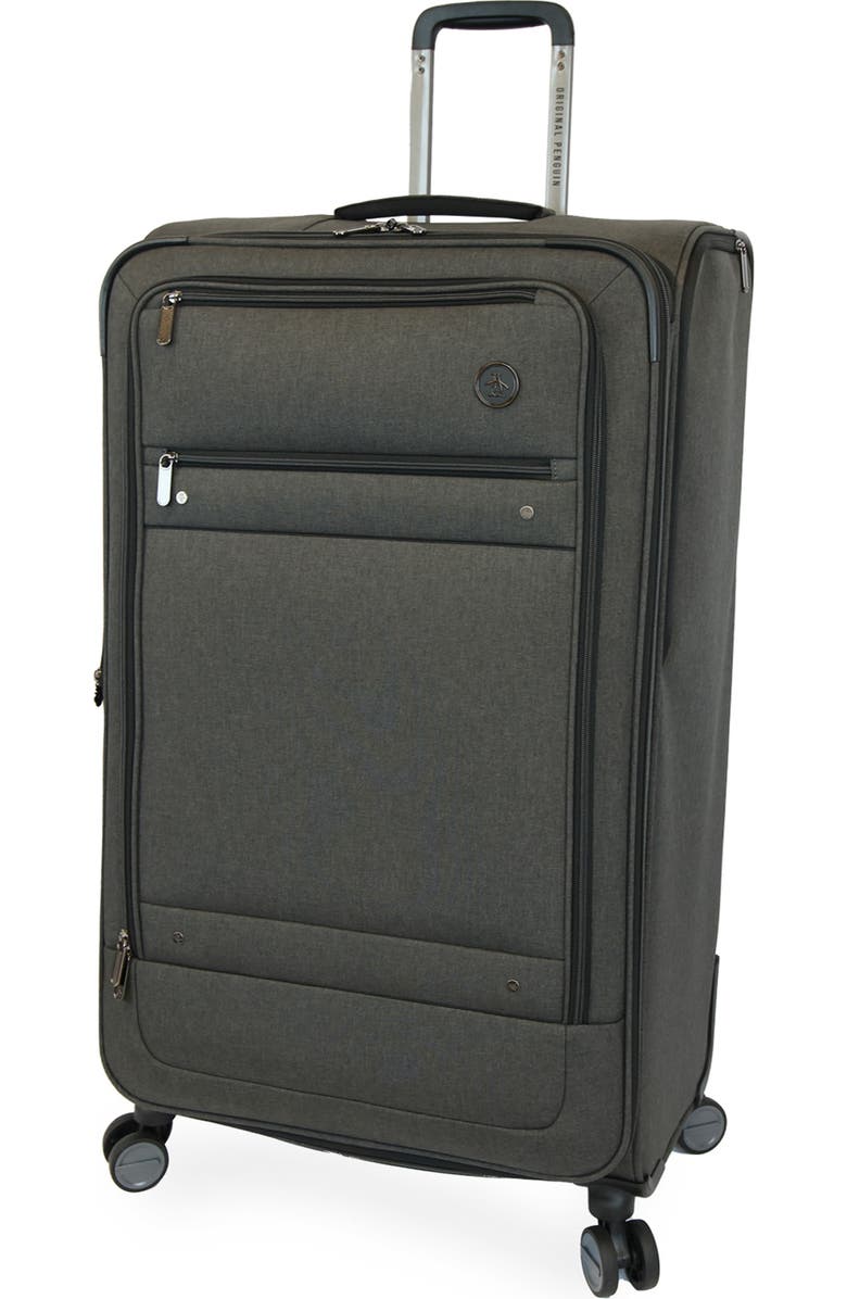 Original Penguin Havenport XL 3-Piece Softside Luggage Set, Alternate, color, Black Crosshatch