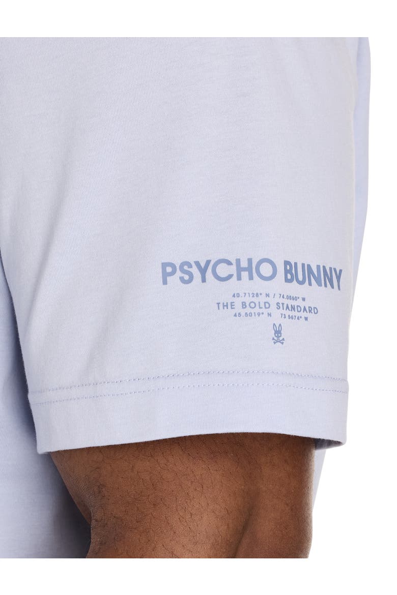 Big & Tall Chris Graphic Tee, Alternate, color, ZEN BLUE