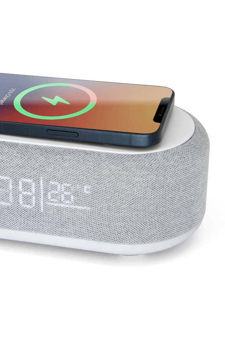 Westclox Wireless Speaker Alarm Clock, Alternate, color,