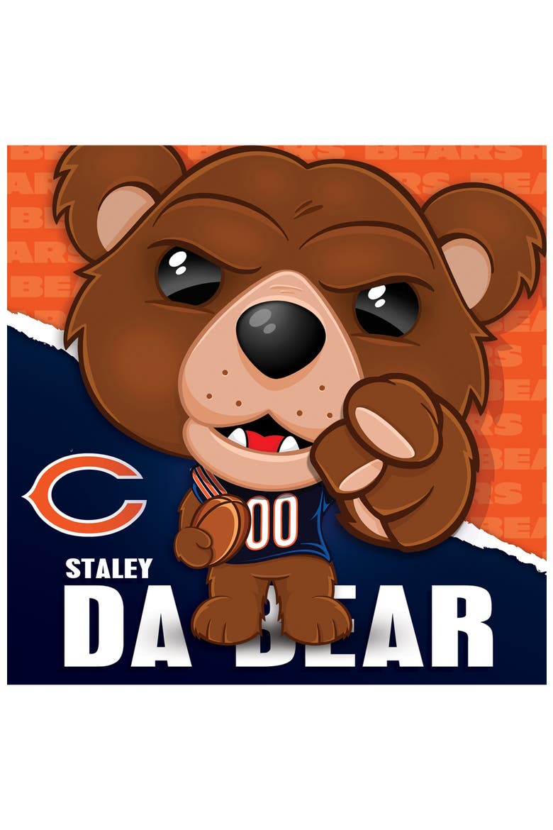 Chicago Bears Mascot 100 Piece Puzzle, Alternate, color, Multicolor