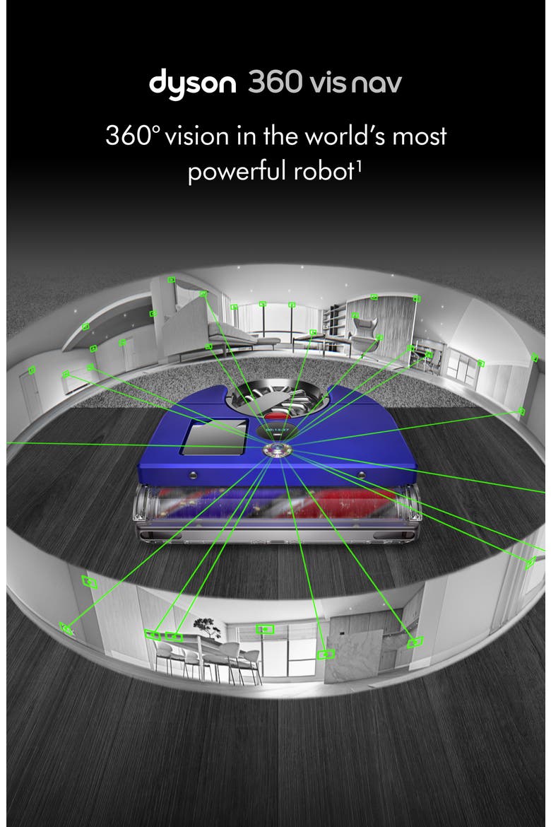 360 Vis Nav™ Robot Vacuum Cleaner, Alternate, color, NO COLOR