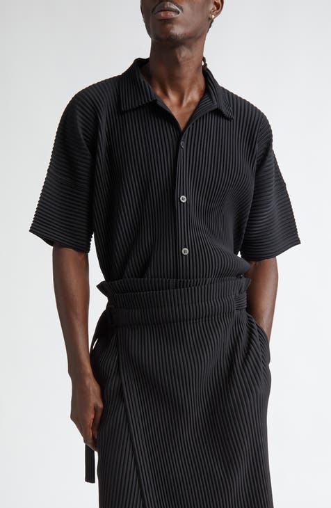 Homme Plissé Issey Miyake Camp Shirts | Nordstrom