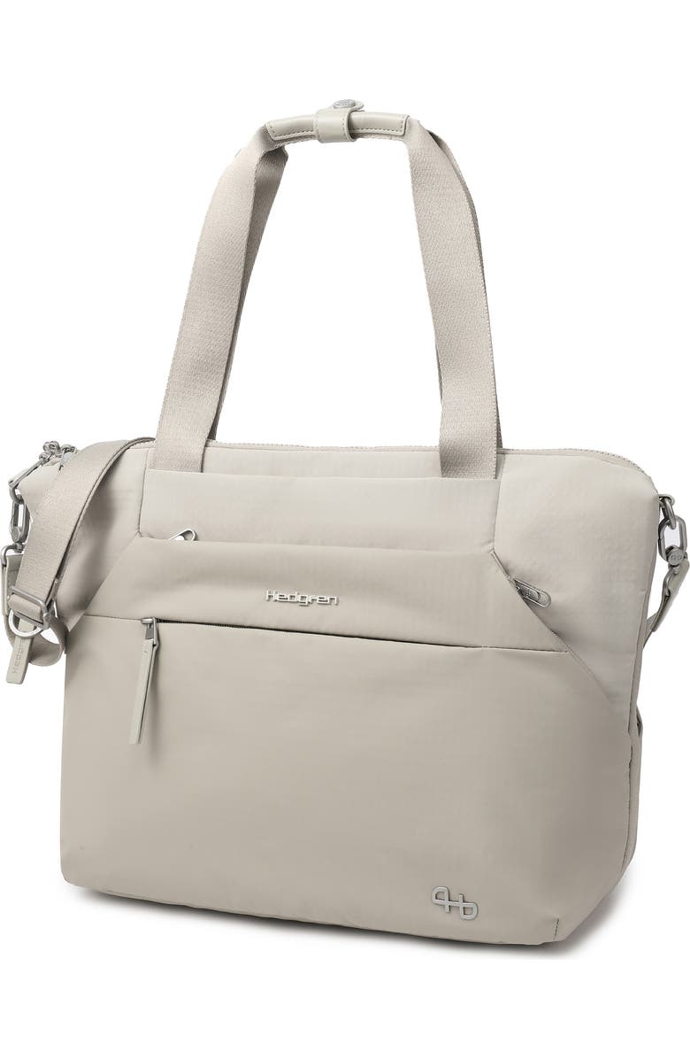 Hedgren Kicho RFID Laptop Tote, Alternate, color, Willow Grey