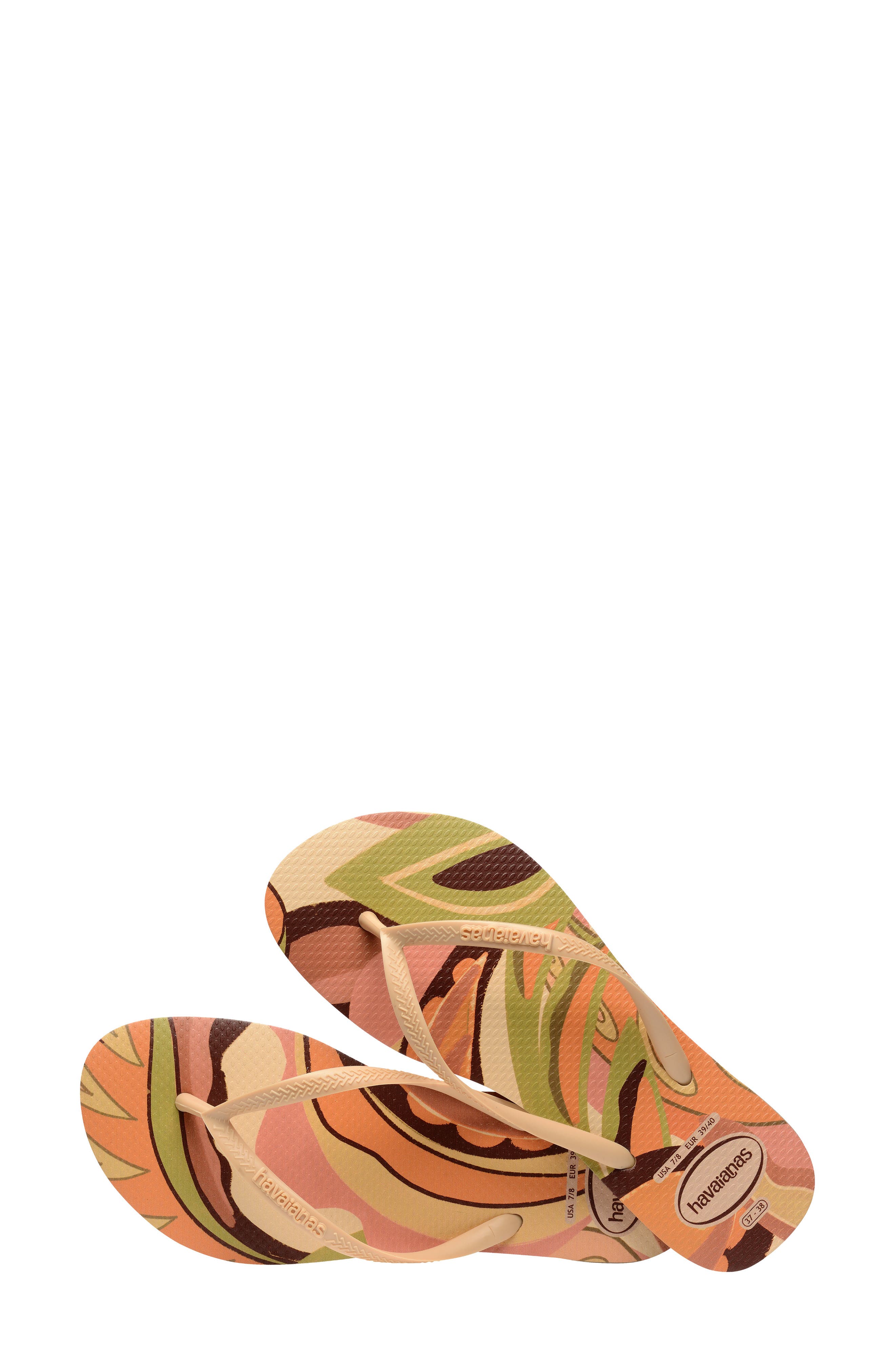 Havaianas Slim Water Resistant Flip Flop, Alternate, color, 