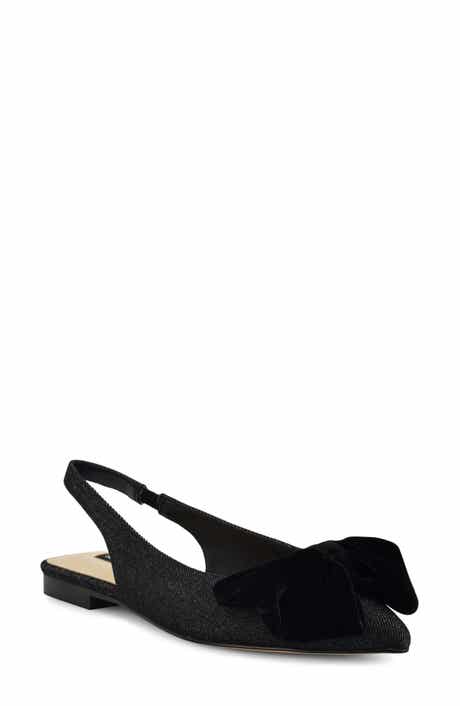 Nine West Junnie Pointed Toe Slingback Flat