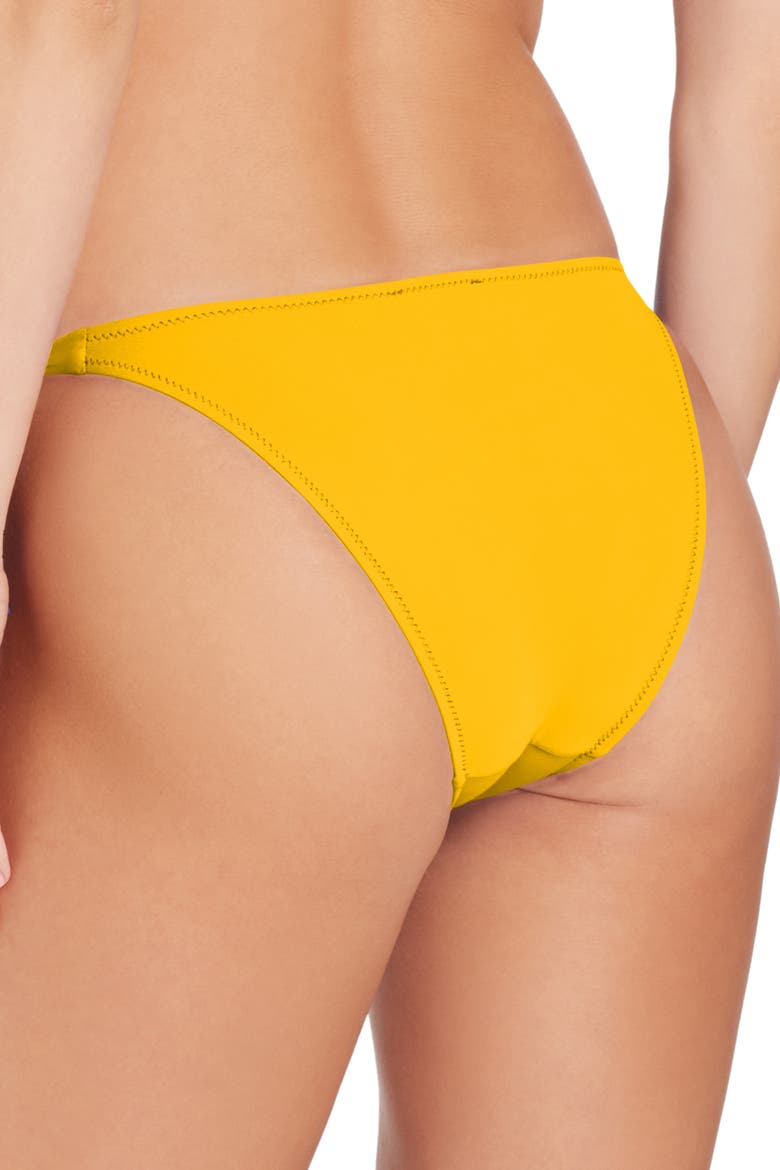 Milos Side Tie Bikini Bottom, Alternate, color, Yellow