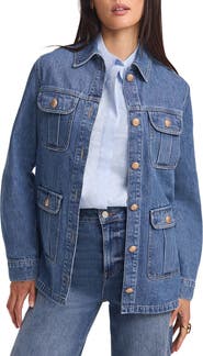 MINT VELVET Denim Shacket