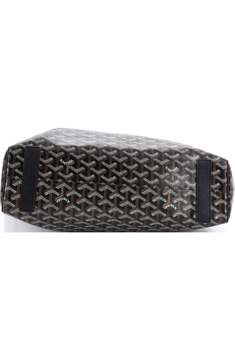 Pre-Owned Goyard Voltaire III Tote Coated Canvas, Alternate, color, Black