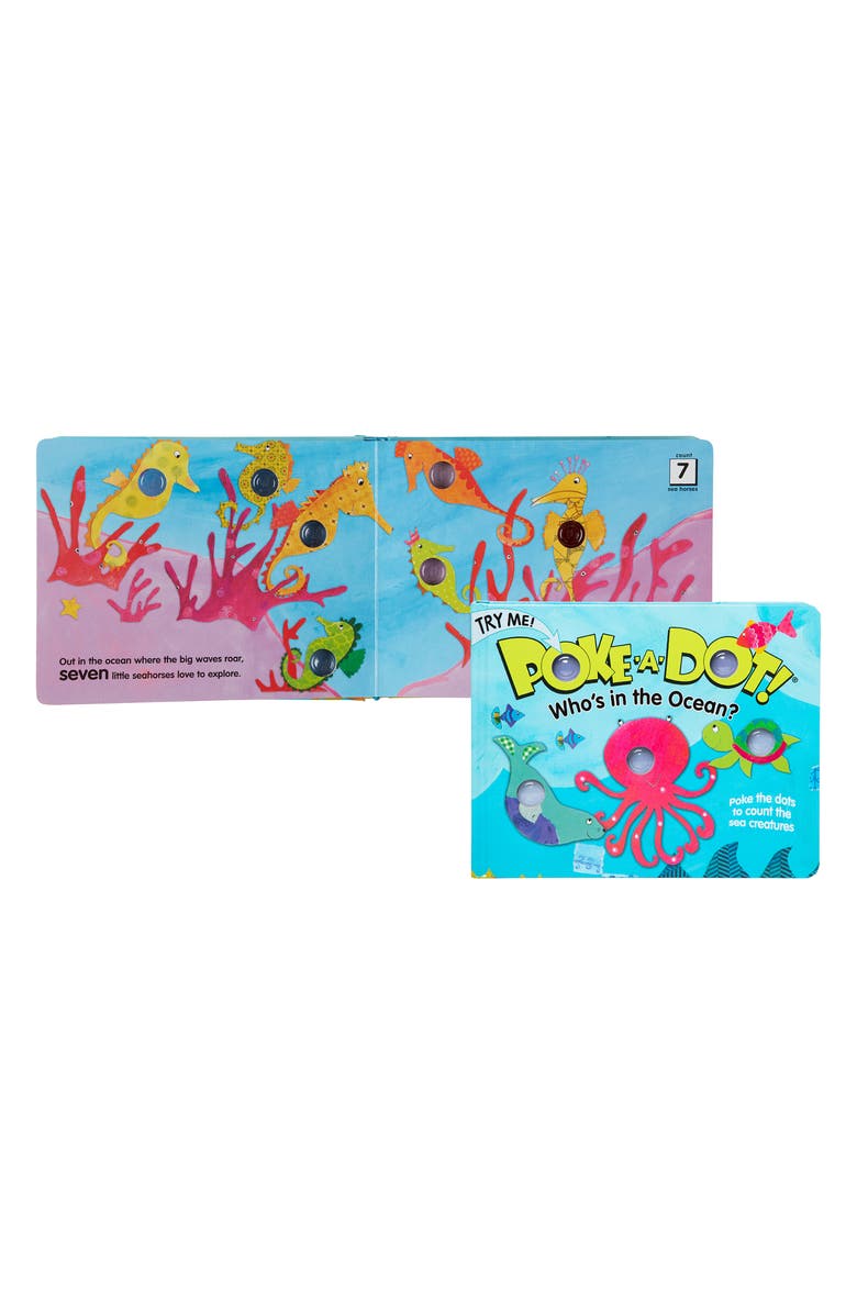 Melissa & Doug 'Poke-a-Dot<sup>®</sup> Who's in the Ocean' Book, Alternate, color, Multi Color