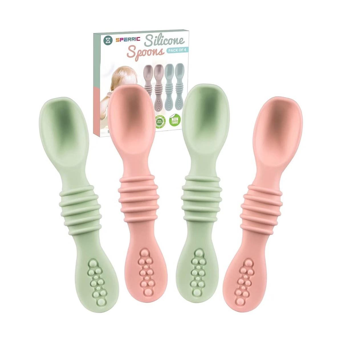 Rose Quartz/Lite Green