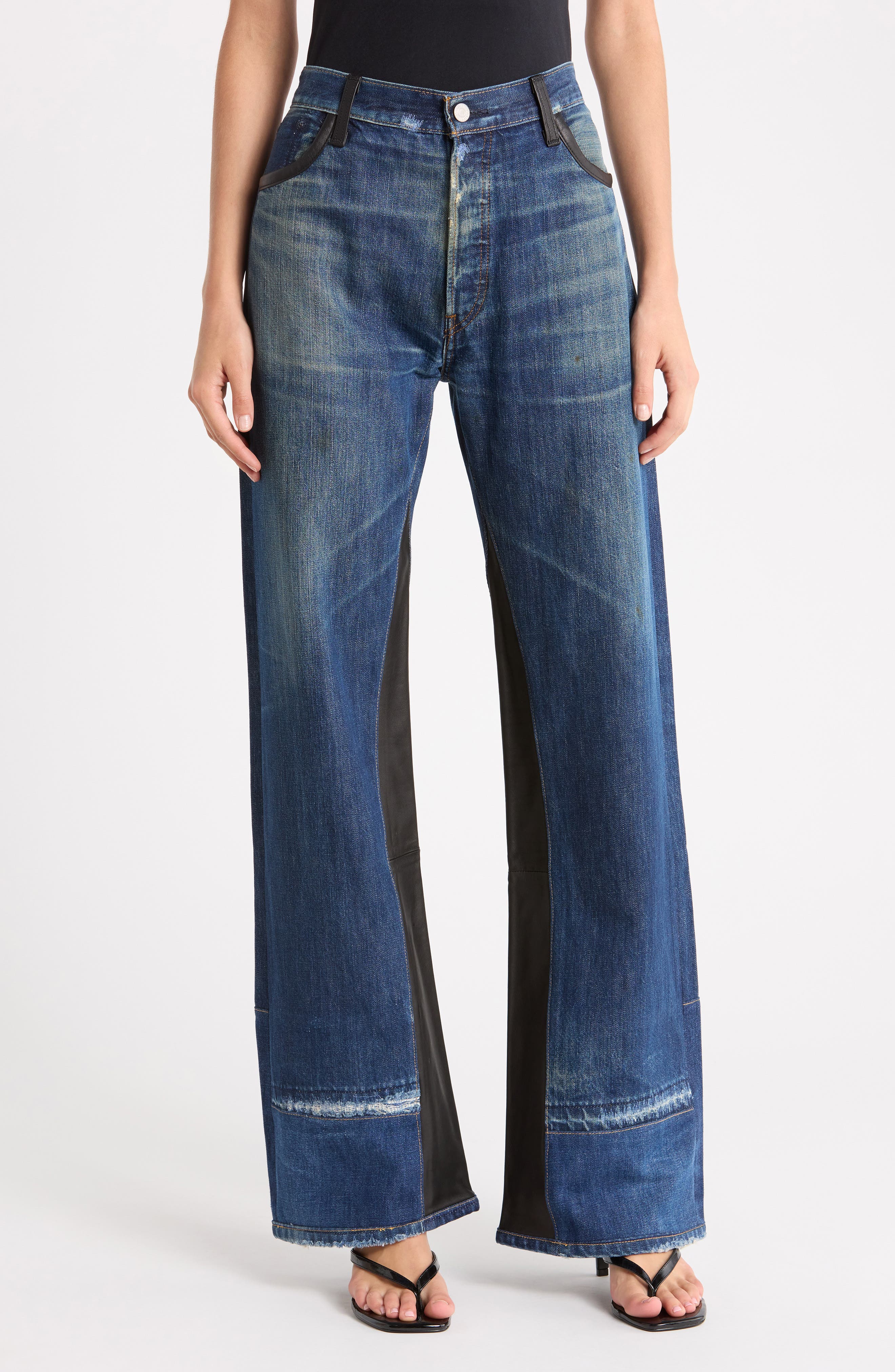 High Waist Wide Leg Jeans