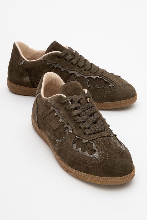 Forever & Always Shoes Shiva Suede Leather Sneakers
