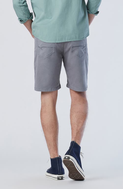 Mavi Jeans Ethan Stretch Twill Five-pocket Shorts In Shark Skin Twill