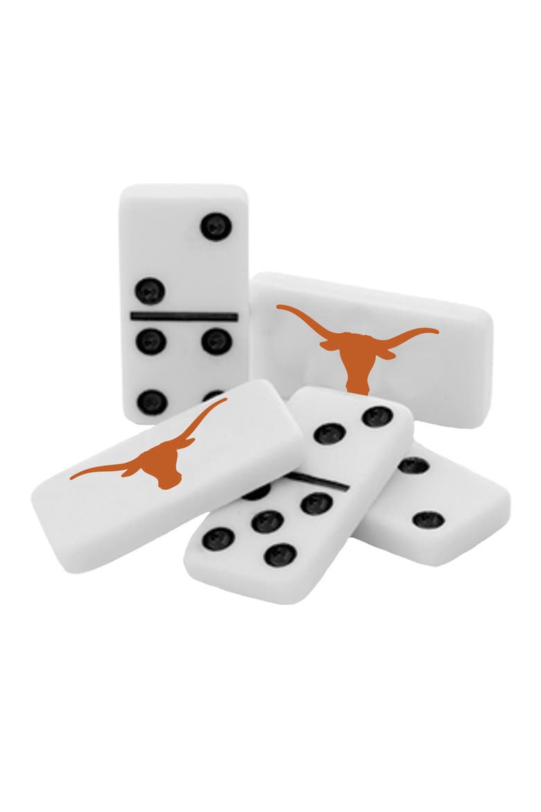 Texas Longhorns Dominoes, Alternate, color, Multicolor