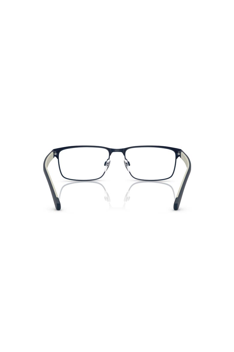 58mm Rectangle optical glasses, Alternate, color, Blue
