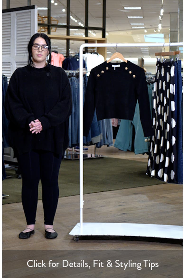 Button Shoulder Sweater video