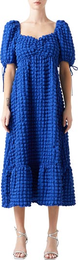 chinese dress ladies Bubble Puff Sleeve Maxi Dress  Endless Rose