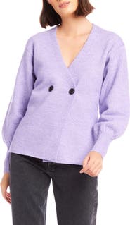 FIFTEEN TWENTY Lucy Double Breasted Cardigan