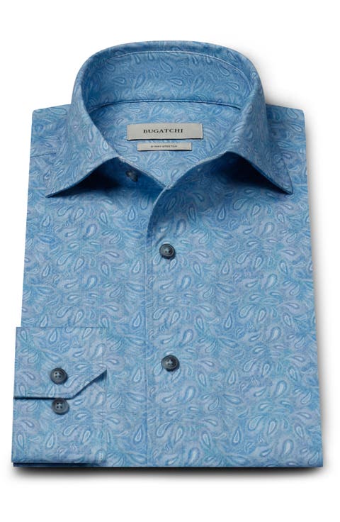 Devon OoohCotton® Paisley Button-Up Shirt