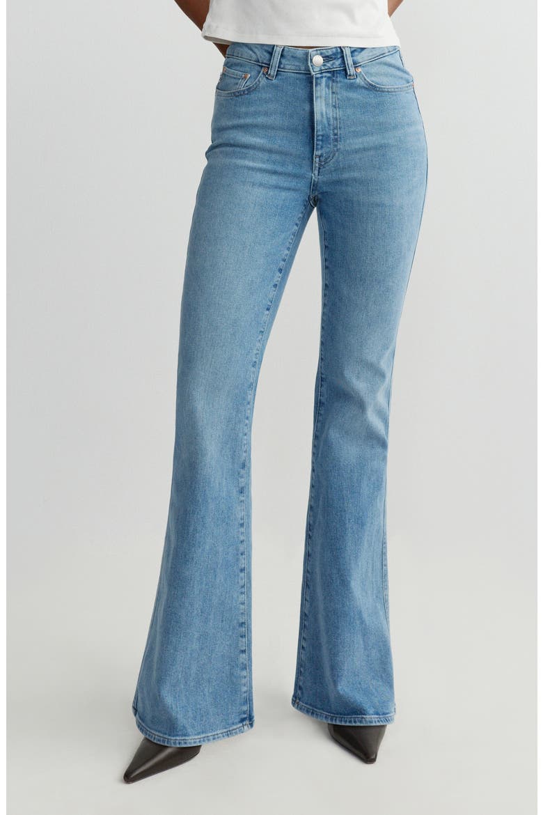 Claira Contoured Instasculpt™ Bootcut Jeans, Alternate, color, OLYMPIC