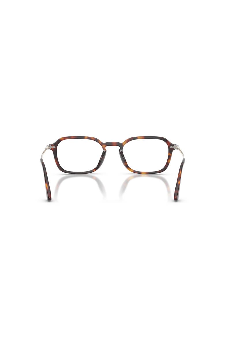 52mm Rectangle optical glasses, Alternate, color, Tortoise