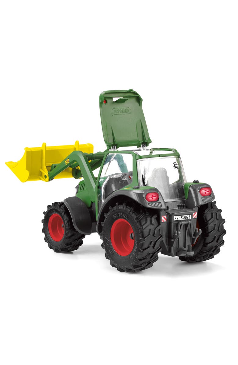 Schleich Tractor With Trailer, Farm Work Figurine Playset, Alternate, color, Multicolored