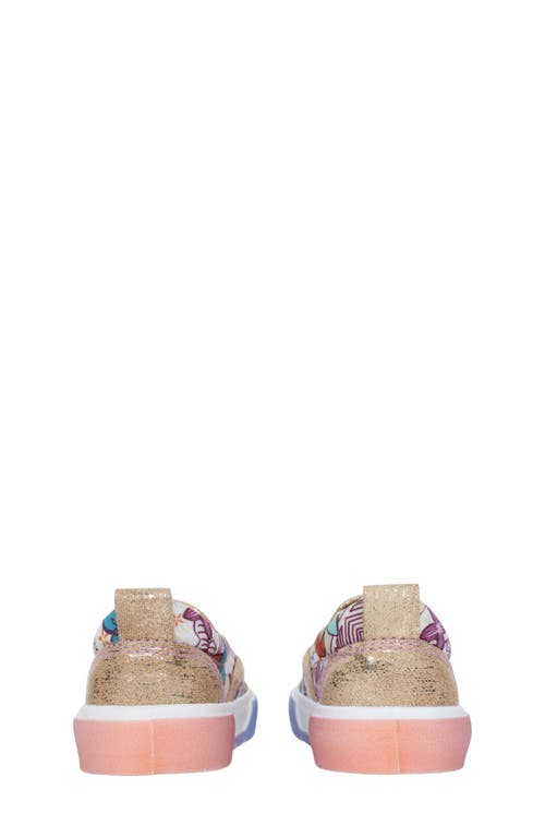Ground Up Kids' Disney® Moana Slip-on Sneaker In White Multi