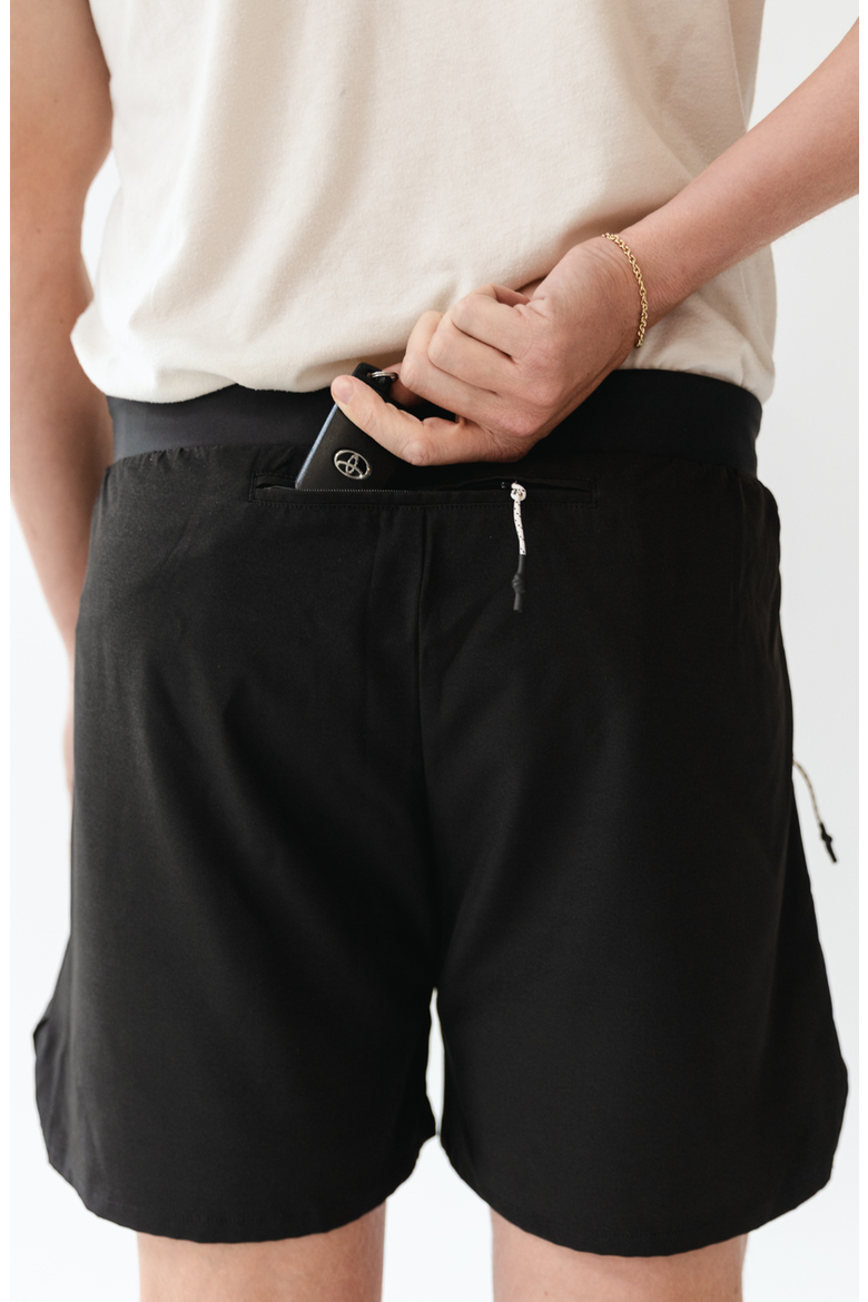 Miller Running Shorts, Alternate, color, Black