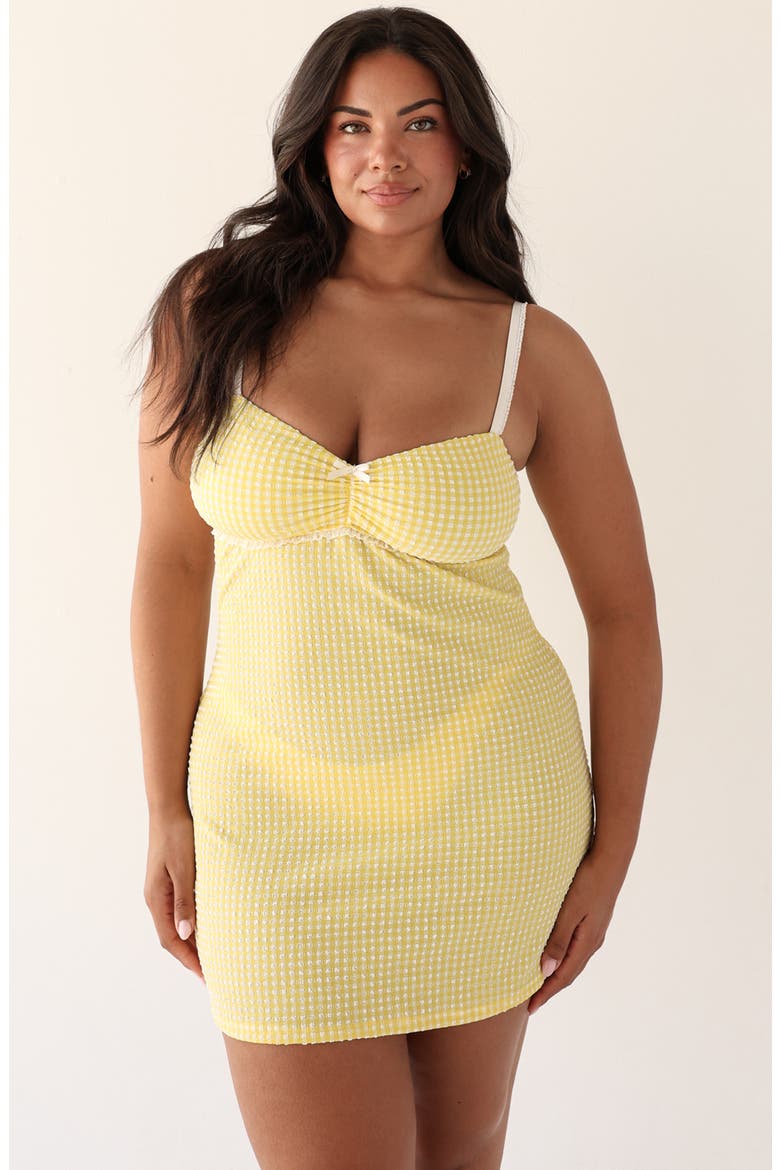 Nicola Dress, Alternate, color, Limone