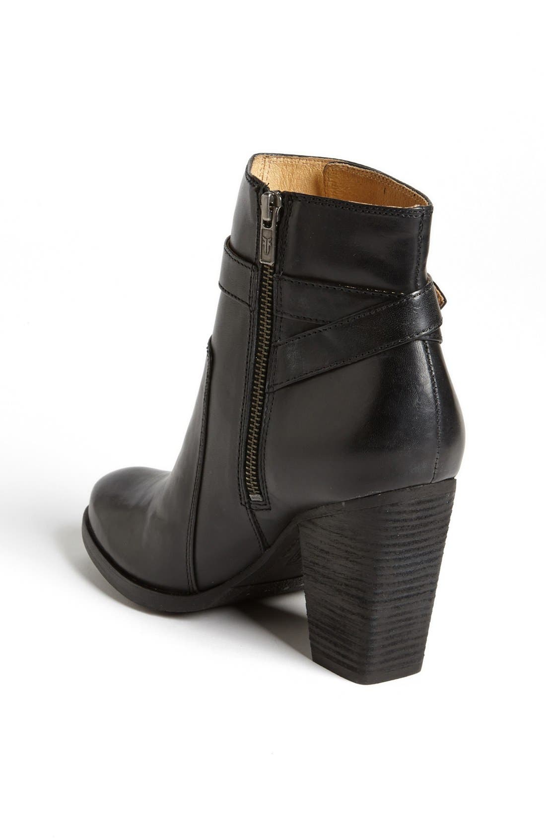 Frye 'Patty' Leather Riding Bootie, Alternate, color, 