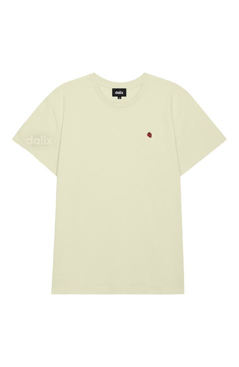 Womens Lil Strawberry Lightweight Everyday Tee