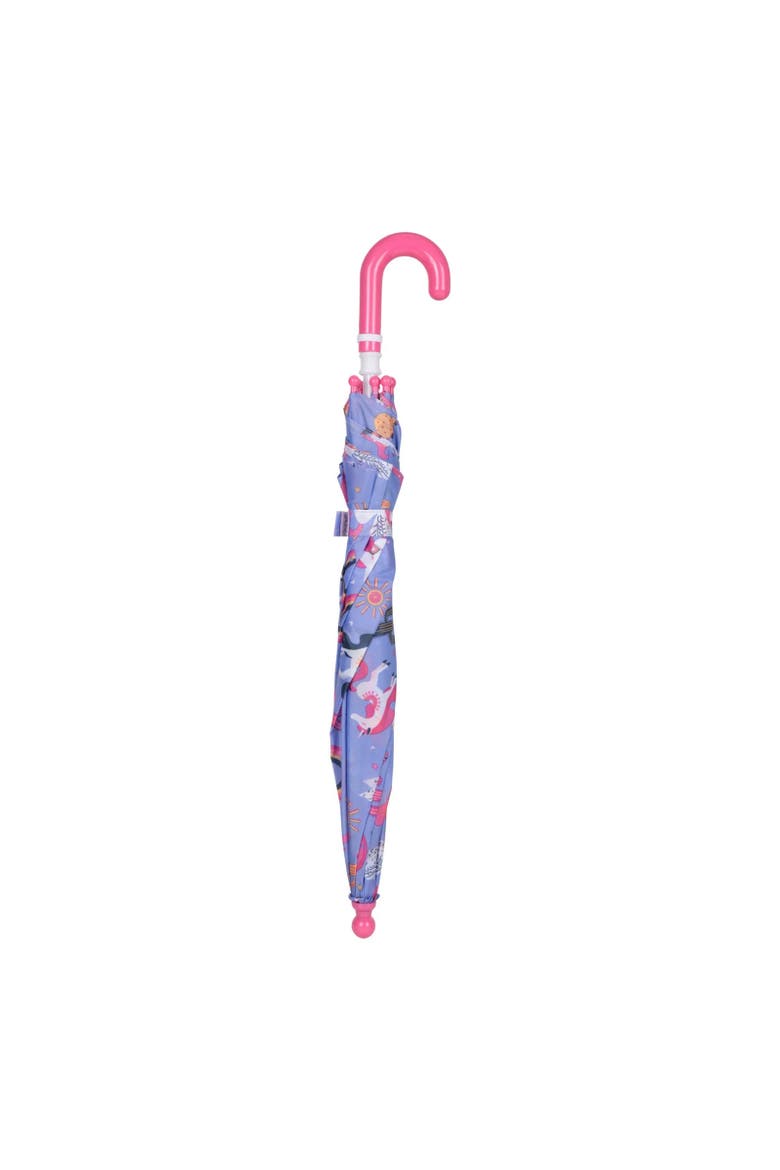 Childrens/Kids Unicorn Folding Umbrella, Alternate, color, Lilac