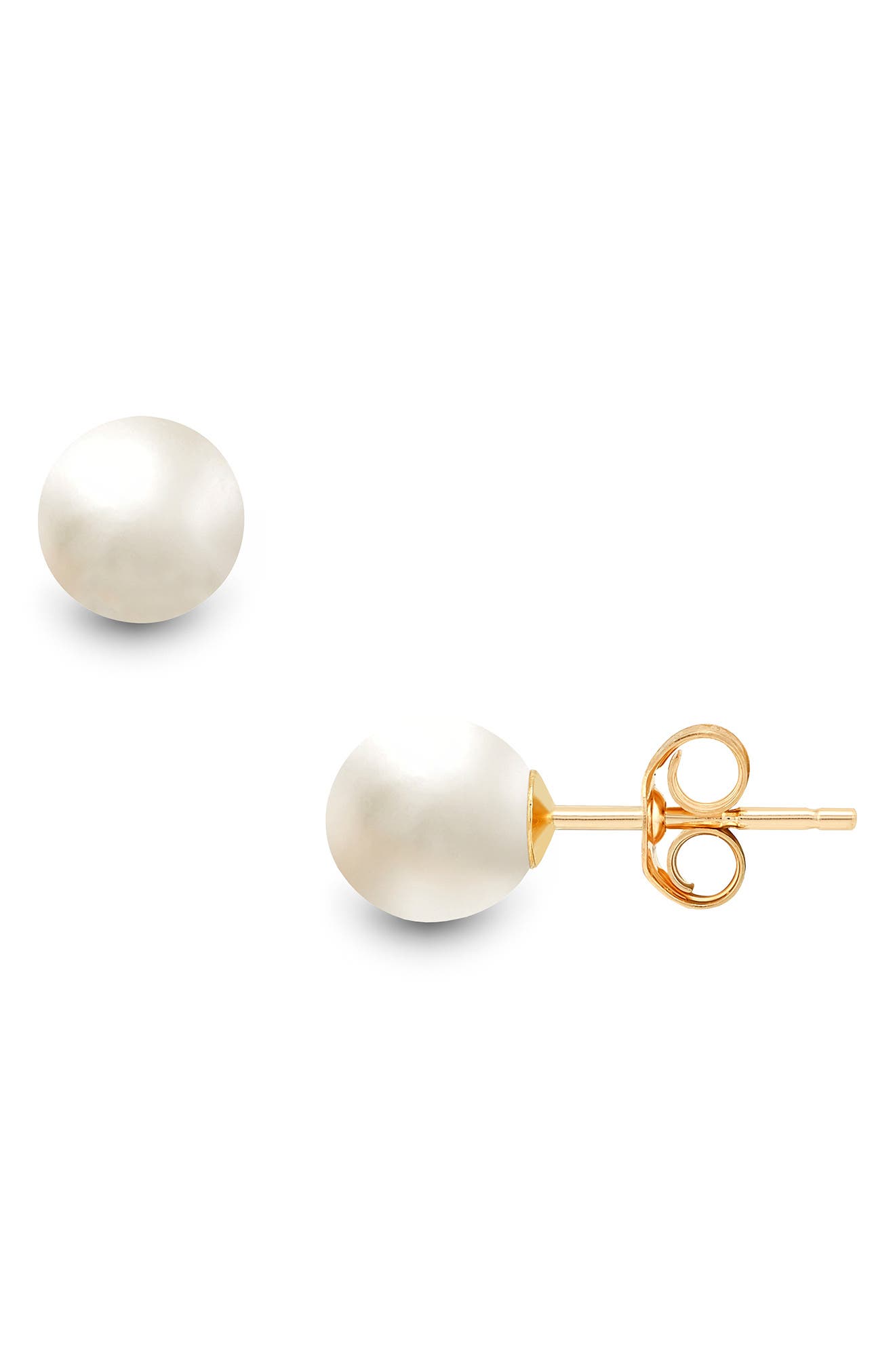 Frankie & Zoe Freshwater Pearl Stud Earrings
