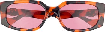 55mm Rectangular Sunglasses