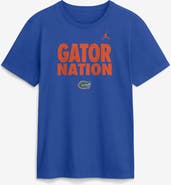 Jordan Brand Men's Jordan Brand Royal Florida Gators 2026 Sideline Dri-FIT Slogan T-Shirt