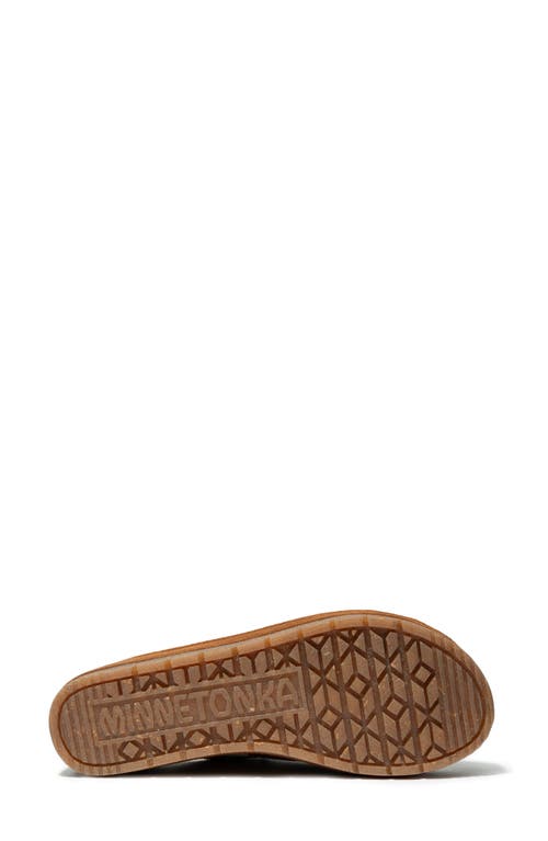Minnetonka Paislee Wedge Sandal In Coral