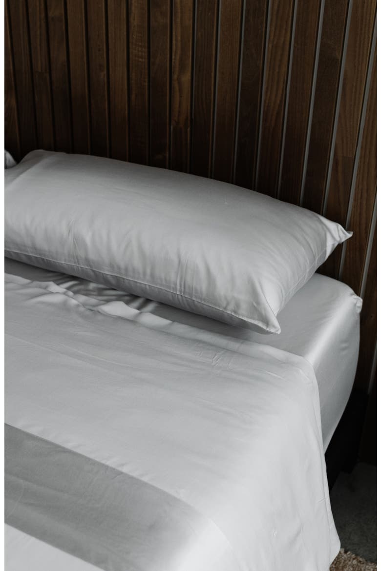 Set of 2 Pillowcases, Alternate, color, LIGHT GREY