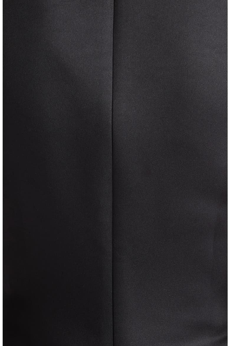 Pippin Polkadot Ruffle Minidress, Alternate, color, BLACK